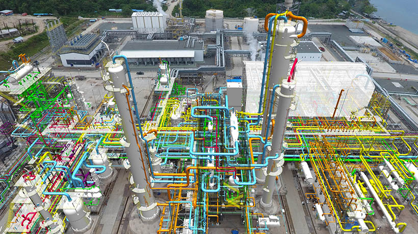 Golden Valve 2018, Visually Complex, 3rd place, Sudheer Velicheti, Linde Engineering India Pvt., Ltd., India, plant piping network 